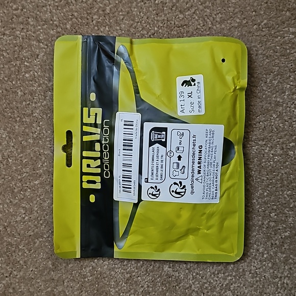 ORLVS Men's Black Sexy Low Waist Jockstrap XLarge XL - Picture 10 of 10